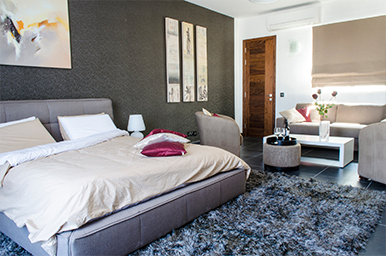 Malta Luxury Penthouse Bedroom for rent